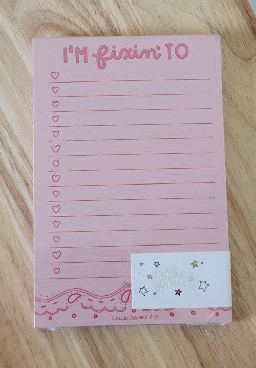 I'm Fixin' To Southern Notepad book cover