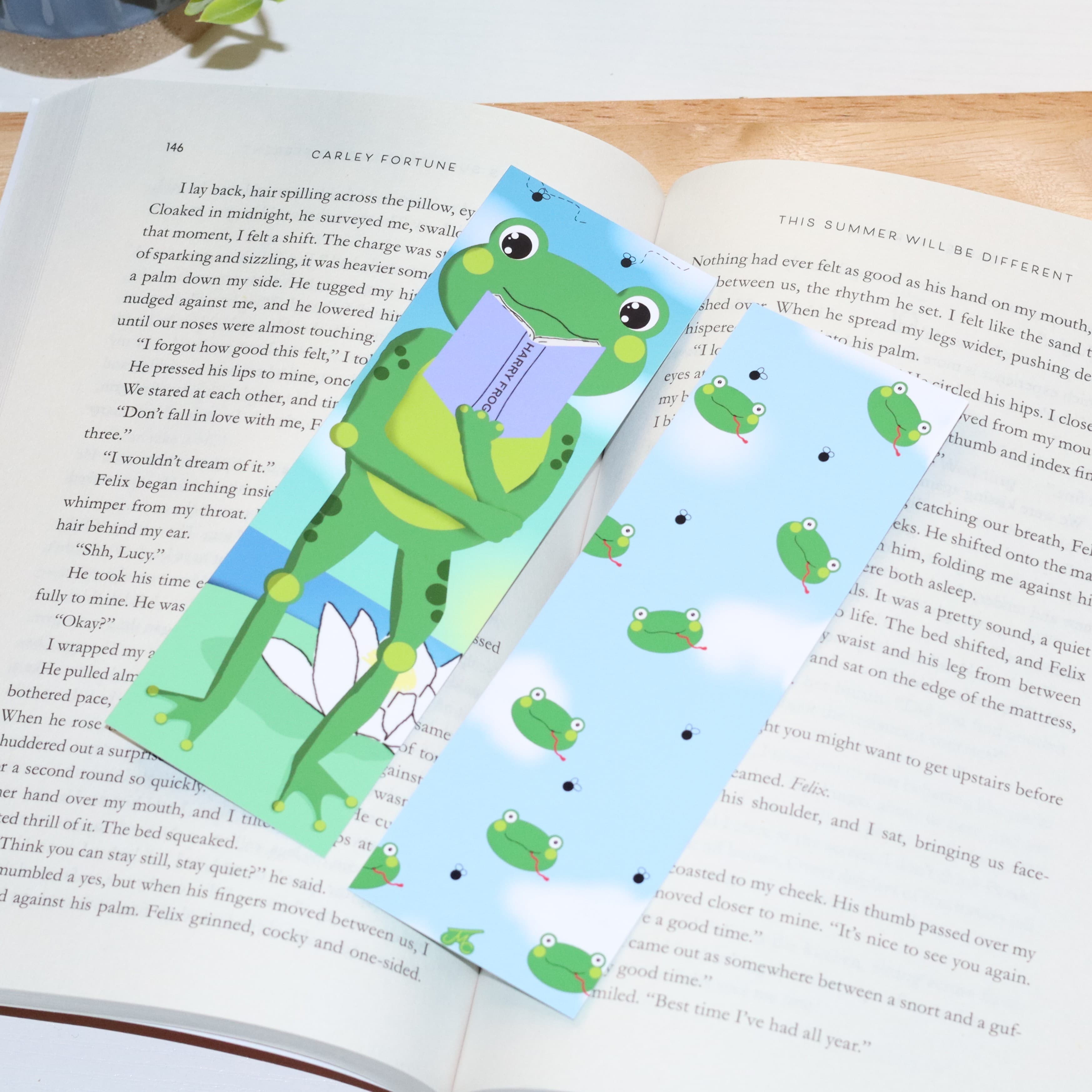 Bookish Frog Bookmark book cover