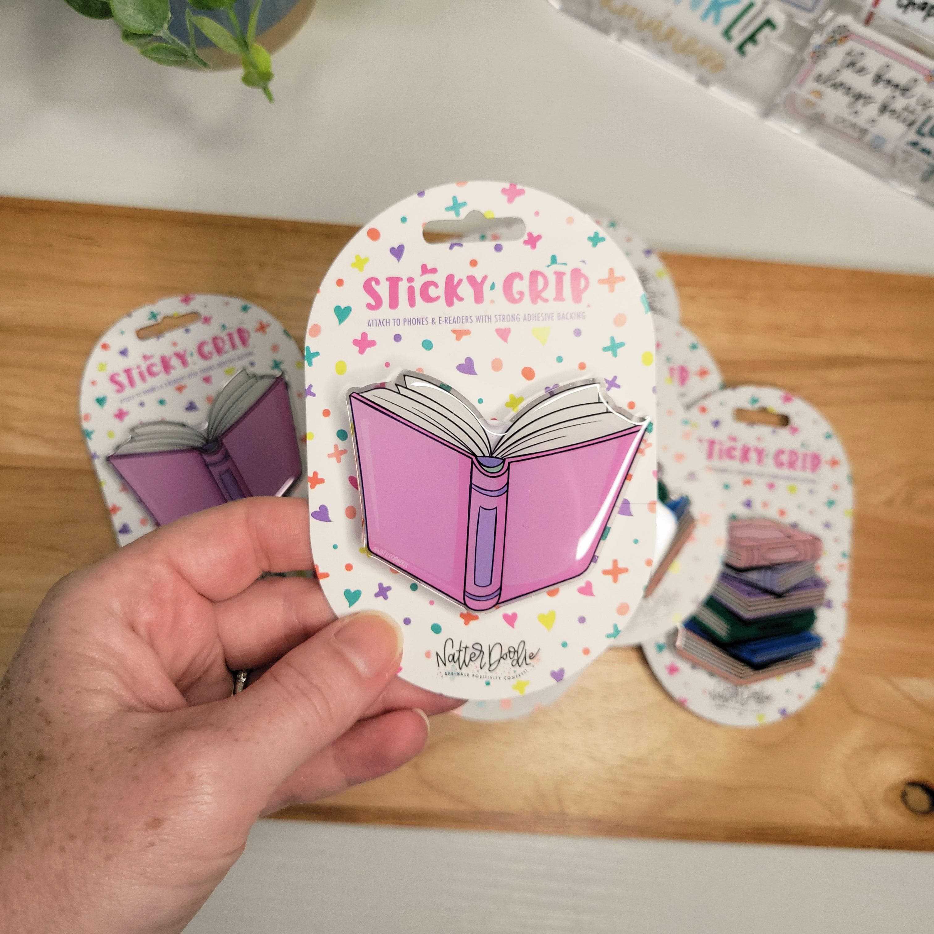 Call Me Bookish E-Reader & Phone Grip book cover