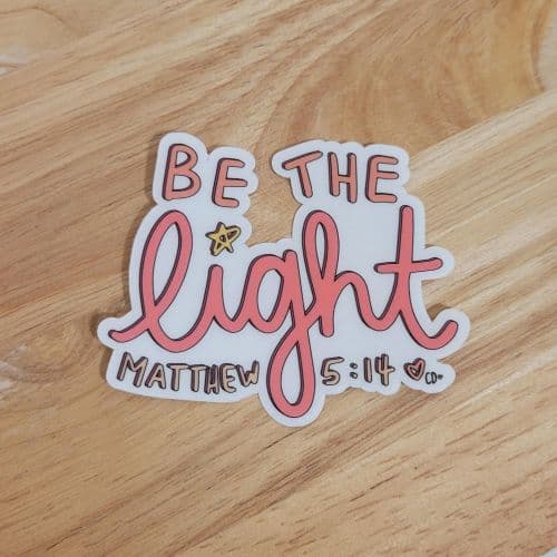 Be the Light Sticker book cover