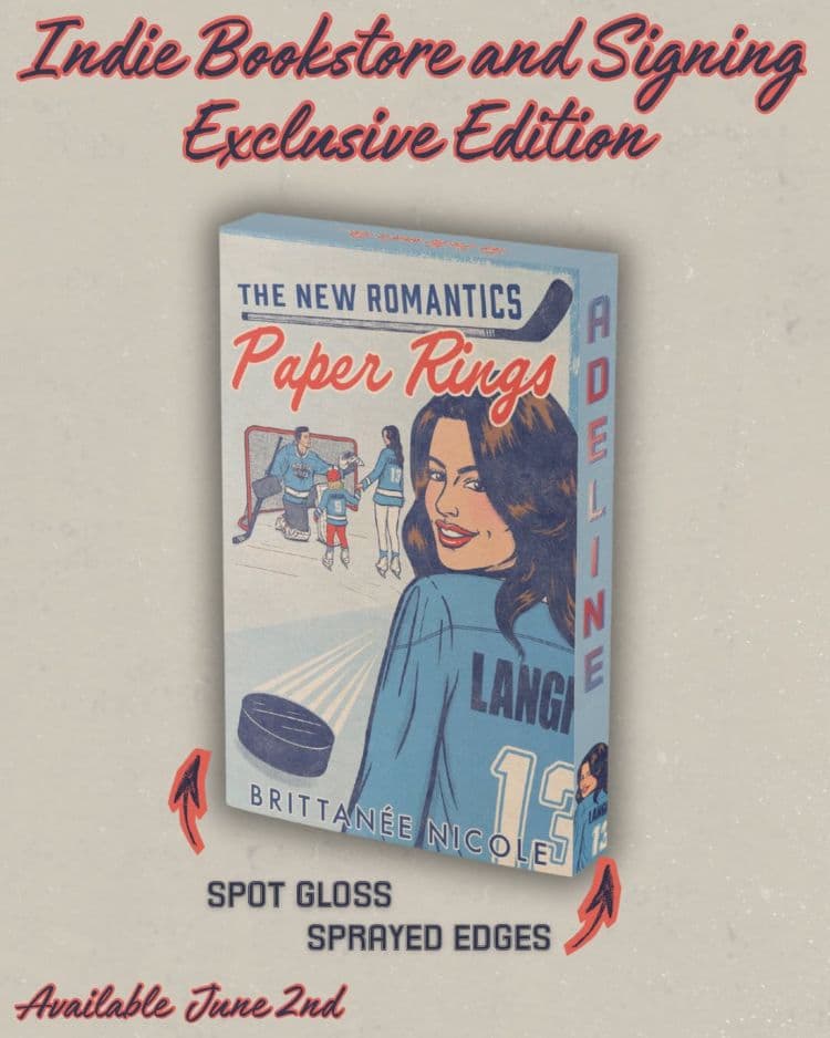 Paper Rings (The New Romantics #1)(Indie Bookstore Exclusive Edition) book cover